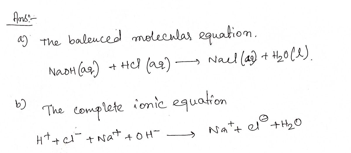 Chemistry homework question answer, step 1, image 1